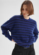 Albi Knit Pullover_Cobalt Stripe