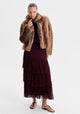 Amalia Fur Jacket_Tiramisu