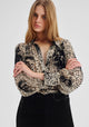 Aurora Velvet Blouse_Ecru