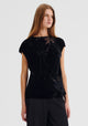 Aurora Velvet Top_Black