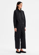 Hansel Crop Cargo Pant_Black