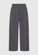 Hansel Crop Cargo Pant_Charcoal
