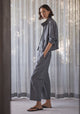 Hansel Crop Cargo Pant_Charcoal