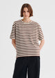 Jericho Stripe Tee_Espresso