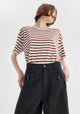 Jericho Stripe Tee_Espresso
