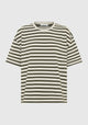 Jericho Stripe Tee_Olive