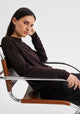 Margo Knit Cardigan_Espresso