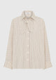 McKenna Stripe Shirt_Ecru