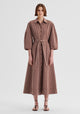 McKenna Stripe Dress_Chocolate