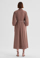 McKenna Stripe Dress_Chocolate