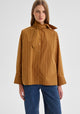 McKenna Stripe Shirt_Mustard