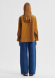 McKenna Stripe Shirt_Mustard