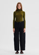 Morri Merino High Neck_Avocado