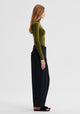 Morri Merino High Neck_Avocado