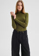 Morri Merino High Neck_Avocado