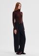 Morri Merino High Neck_Espresso
