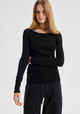 Morri Merino Round Neck_Black