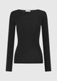 Morri Merino Round Neck_Black