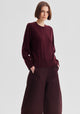 Oxford Merino Knit Pullover_Pinot