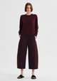 Oxford Merino Knit Pullover_Pinot
