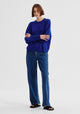 Payton Round Neck Merino Knit Pullover_Cobalt