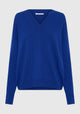 Payton V-Neck Merino Knit Pullover_Cobalt