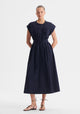 Romy Shirt Dress_Navy