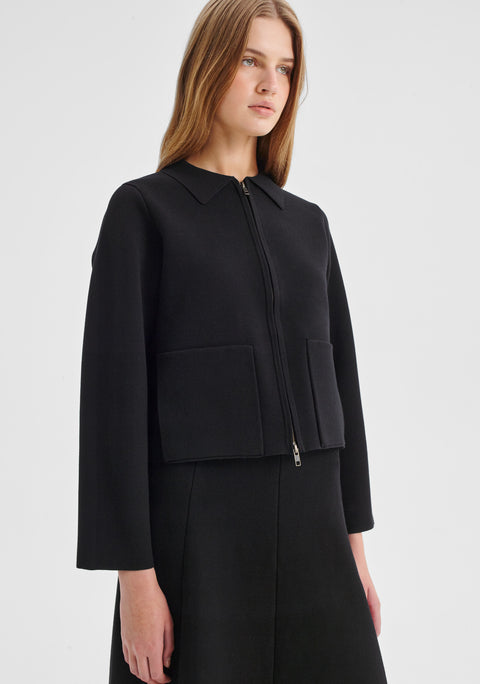Ronan Knit Jacket _Black