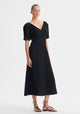 Sienna Midi Dress_Black