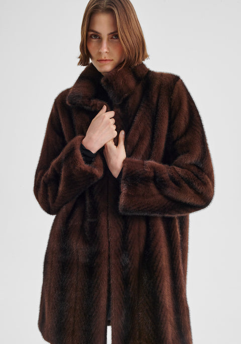 Stevie Fur Coat_Espresso