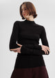 Talia L/S Merino Knit Top_Black