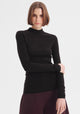 Talia L/S Merino Knit Top_Black