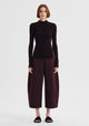 Talia L/S Merino Knit Top_Espresso