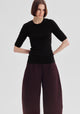 Talia Merino Knit Tee_Black