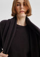 Valerie Knit Scarf_Espresso