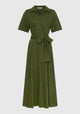 Victoria S/S Shirt Dress_Chive