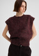 Zoe Knit Vest_Boysenberry