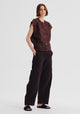 Zoe Knit Vest_Boysenberry