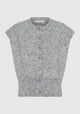 Zoe Knit Vest_Grey Marle