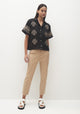 Balmain Crop Pant_Sand