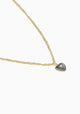 Chain Heart Pendant Necklace_Gold
