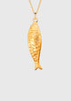 Sardines Charm Necklace_Gold