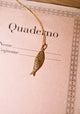 Sardines Charm Necklace_Gold