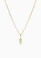 Binary Opal Necklace_Gold