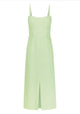 Maison Linen Dress_Matcha