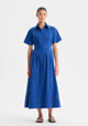 Arabella Shirt Dress_Cobalt