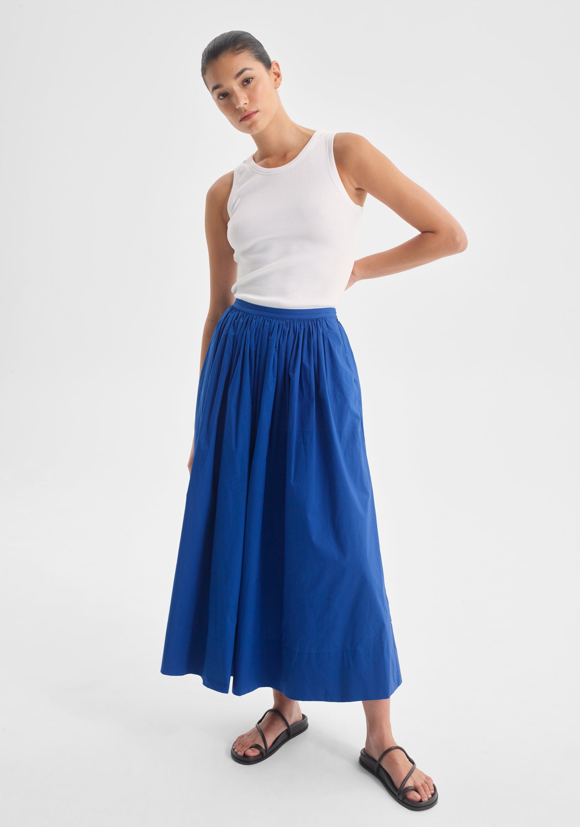 Arabella Skirt_Cobalt
