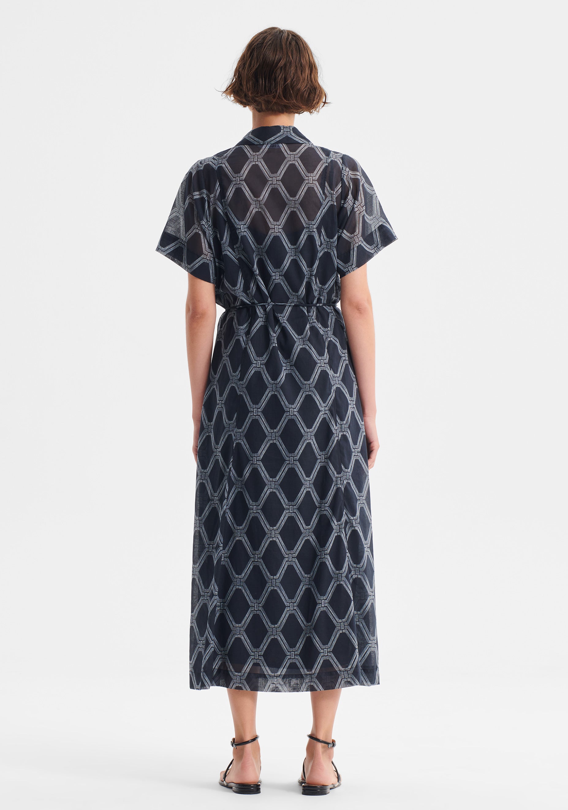 Arlo Shirt Dress_Black