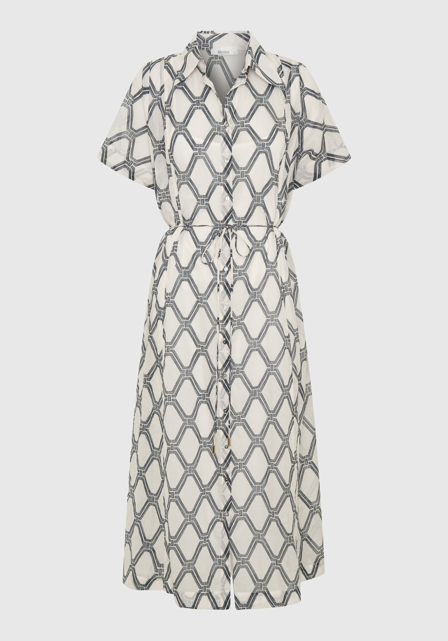 Arlo Shirt Dress_Cream