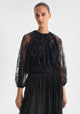 Bijoux Lace Blouse_Black